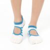 Sapphire Beige White Sky Grip Socks – Thumb Toe 4 | Thumb Toe