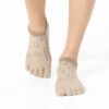 Teddy Beige Grip Socks – Thumb Toe 3 | Thumb Toe