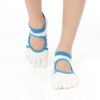 Sapphire Beige White Sky Grip Socks – Thumb Toe 3 | Thumb Toe