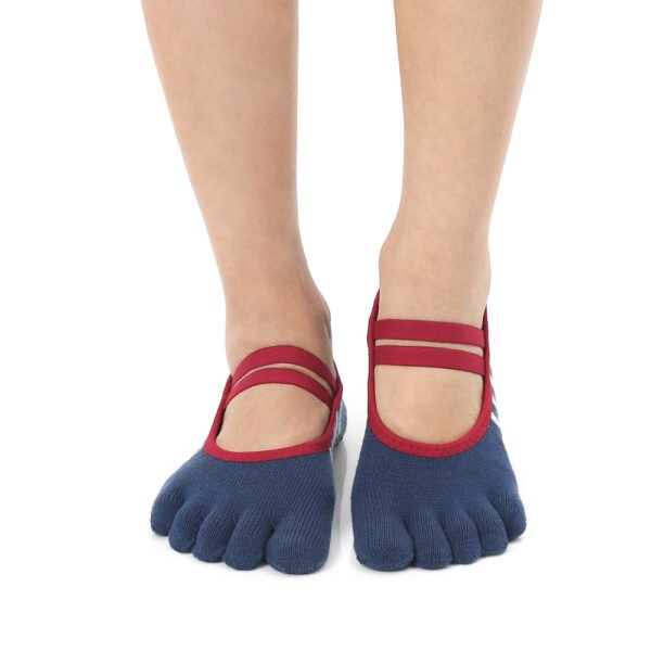 Love Purple Grip Socks – Thumb Toe 5 | Thumb Toe