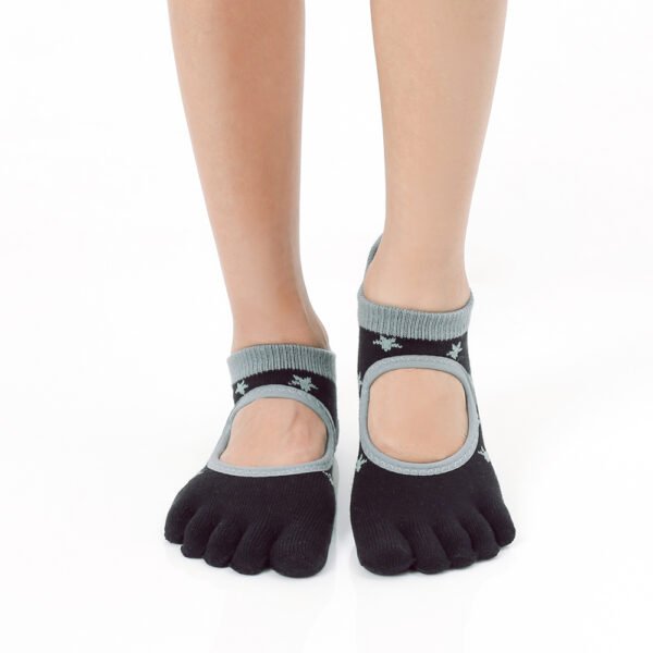Space Black Grip Socks – Thumb Toe 5 | Thumb Toe