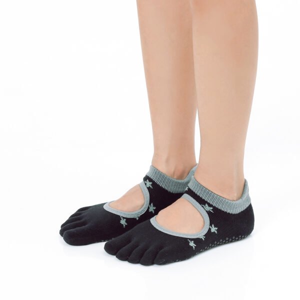 Space Black Grip Socks – Thumb Toe 6 | Thumb Toe