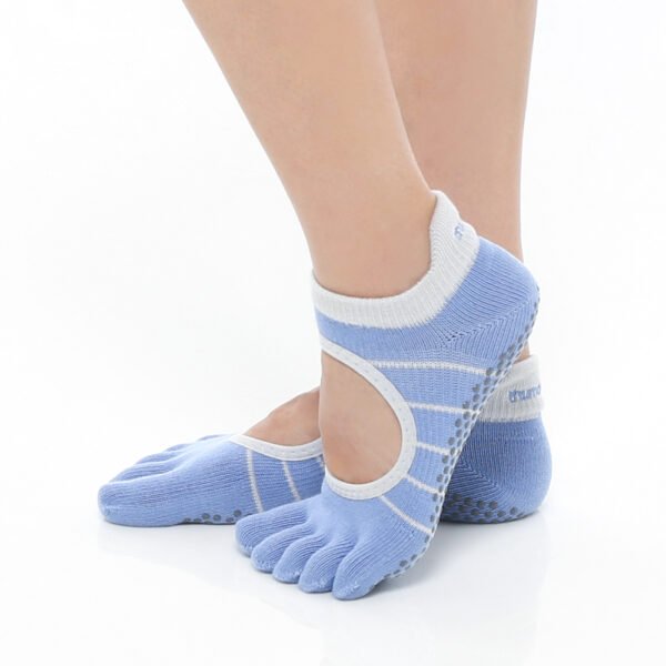 Skyline White Sky Grip Socks – Thumb Toe 7 | Thumb Toe