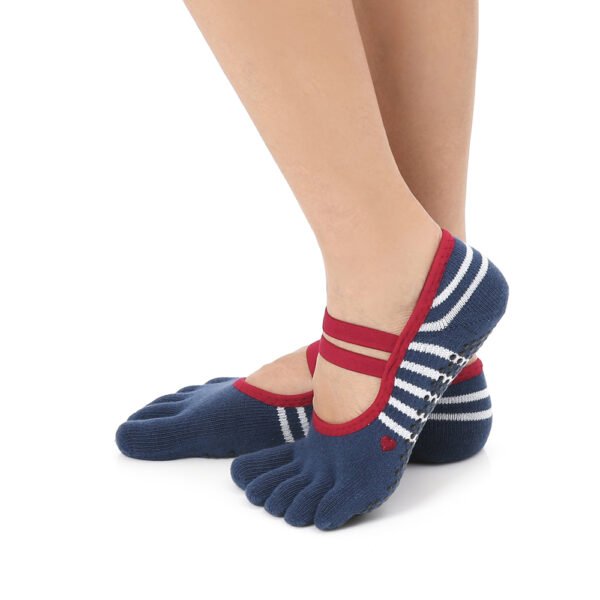 Love Purple Grip Socks – Thumb Toe 7 | Thumb Toe