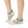 Lucky Beige Green Grip Socks – Thumb Toe | Thumb Toe