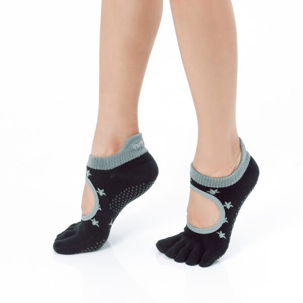 Space Black Grip Socks – Thumb Toe 8 | Thumb Toe