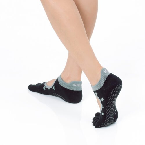 Thumb Toe Black Space Original Pilates Grip Socks